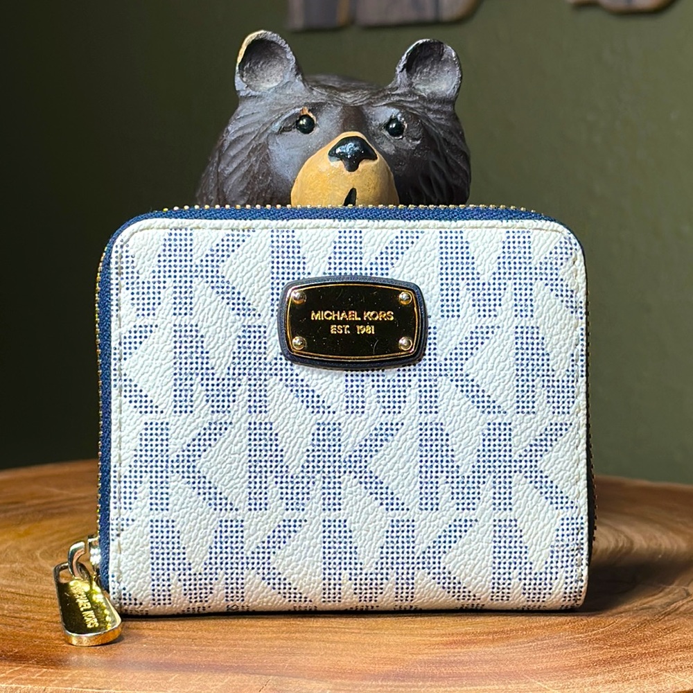 MICHAEL KORS Signature Mini Wallet